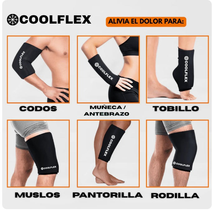 CoolFlex™ – Terapia Fría Reutilizable para Articulaciones